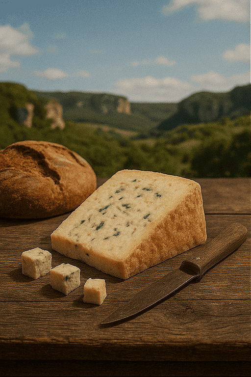 Roquefort : le roi bleu des caves millénaires